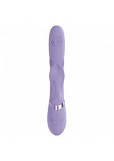 VIVE - Fronda - Rechargeable Triple Motor - G-Spot VIbrating and Tapping Leaf Clit Stimulator